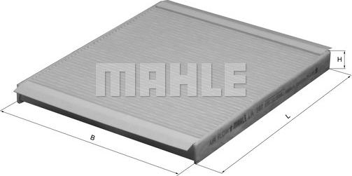 MAHLE LA 361 - Филтър купе (поленов филтър) vvparts.bg