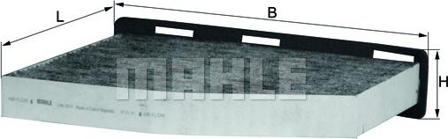 MAHLE LAK 181/1 - Филтър купе (поленов филтър) vvparts.bg
