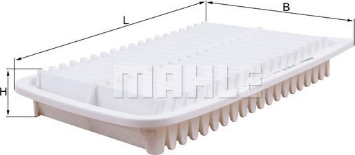 MAHLE LX 4476 - Въздушен филтър vvparts.bg