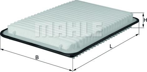 MAHLE LX 1921 - Въздушен филтър vvparts.bg