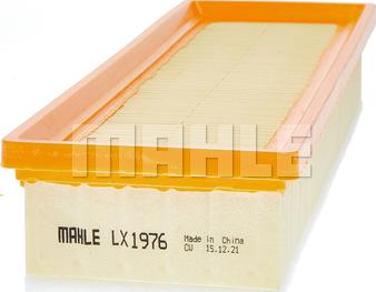 MAHLE LX 1976 - Въздушен филтър vvparts.bg