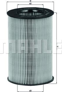 MAHLE LX 813 - Въздушен филтър vvparts.bg