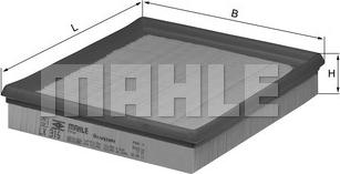 MAHLE LX 316 - Въздушен филтър vvparts.bg