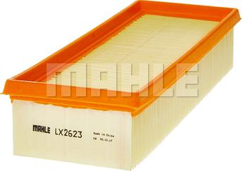 MAHLE LX 2623 - Въздушен филтър vvparts.bg