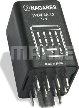 MAHLE MHG 39 - Управляващ блок, време за подгряване vvparts.bg