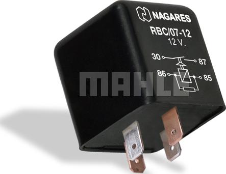 MAHLE MR 112 - Реле, горивна помпа vvparts.bg