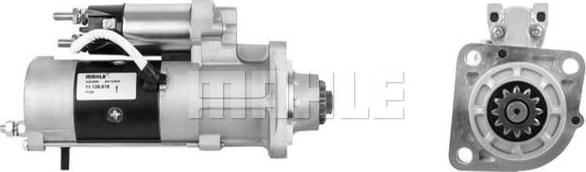 MAHLE MS 782 - Стартер vvparts.bg