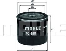 MAHLE OC 458 - Маслен филтър vvparts.bg