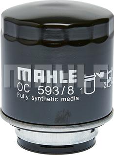 MAHLE OC 593/8 - Маслен филтър vvparts.bg