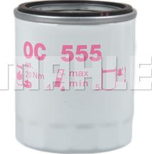 MAHLE OC 555 - Маслен филтър vvparts.bg