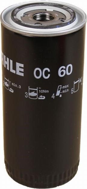 MAHLE OC 60 - Маслен филтър vvparts.bg