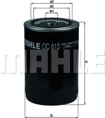 MAHLE OC 613 - Маслен филтър vvparts.bg