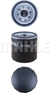 MAHLE OC 1252 - Маслен филтър vvparts.bg