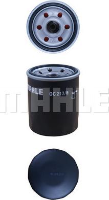 MAHLE OC 217/6 - Маслен филтър vvparts.bg