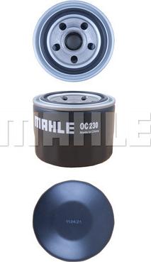 MAHLE OC 230 - Маслен филтър vvparts.bg