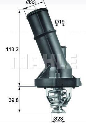 MAHLE TI 342 89 - Термостат, охладителна течност vvparts.bg