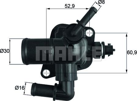 MAHLE TI 251 88D - Термостат, охладителна течност vvparts.bg