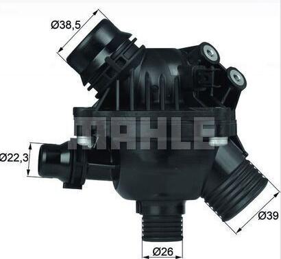 MAHLE TM 96 97 - Термостат, охладителна течност vvparts.bg