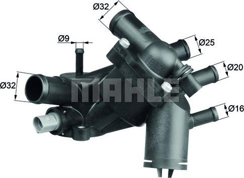 MAHLE TM 5 109 - Термостат, охладителна течност vvparts.bg