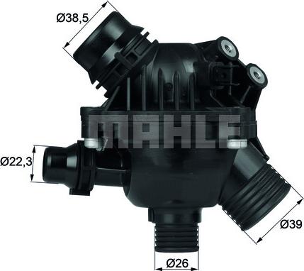 MAHLE TM 14 97 - Термостат, охладителна течност vvparts.bg