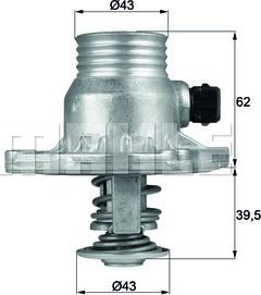 MAHLE TM 11 105 - Термостат, охладителна течност vvparts.bg