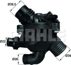 MAHLE TM 30 97 AP - Термостат, охладителна течност vvparts.bg