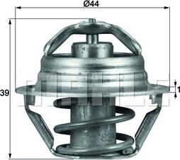 MAHLE TX 90 82 D - Термостат, охладителна течност vvparts.bg