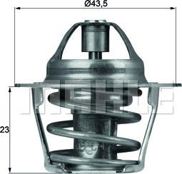 MAHLE TX 61 83 - Термостат, охладителна течност vvparts.bg