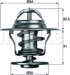 MAHLE TX 13 92D - Термостат, охладителна течност vvparts.bg