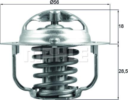 MAHLE TX 208 91D - Термостат, охладителна течност vvparts.bg