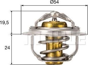 MAHLE TX 212 82D - Термостат, охладителна течност vvparts.bg