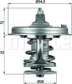 MAHLE TX 78 83 - Термостат, охладителна течност vvparts.bg