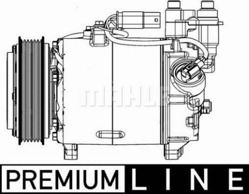 MAHLE ACP 598 000P - Компресор, климатизация vvparts.bg