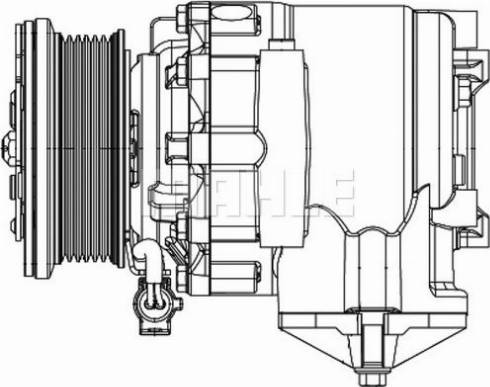 MAHLE ACP 1355 000P - Компресор, климатизация vvparts.bg