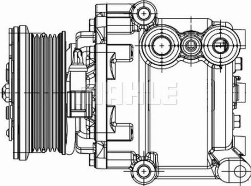 MAHLE ACP 1355 000P - Компресор, климатизация vvparts.bg