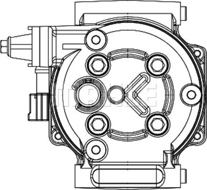 MAHLE ACP 1355 000P - Компресор, климатизация vvparts.bg