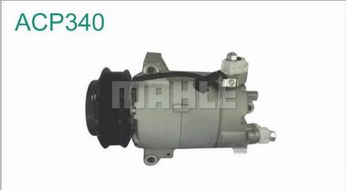 MAHLE ACP 340 000S - Компресор, климатизация vvparts.bg