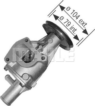 MAHLE CP 196 000S - Водна помпа vvparts.bg