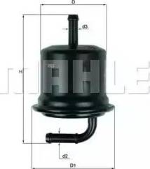 MAHLE KL 578 - Горивен филтър vvparts.bg