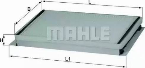 MAHLE LA 9 - Филтър купе (поленов филтър) vvparts.bg