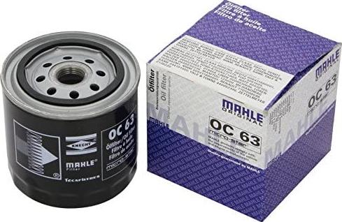 MAHLE OC 63 - Маслен филтър vvparts.bg