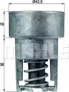 MAHLE TX 98 89 - Термостат, охладителна течност vvparts.bg