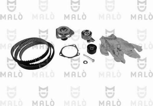 AKRON-MALÒ 1555018 - Водна помпа+ к-кт ангренажен ремък vvparts.bg