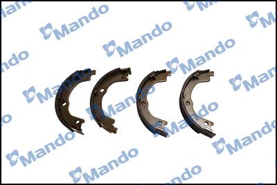 Mando MLH25 - Комплект спирачна челюст, ръчна спирачка vvparts.bg