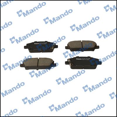 Mando MPO08NS - Комплект спирачно феродо, дискови спирачки vvparts.bg