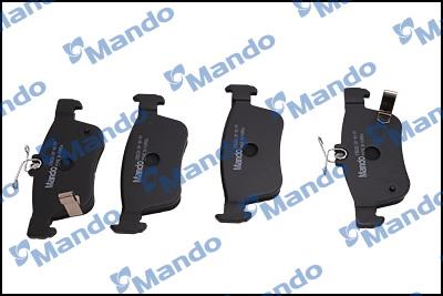 Mando MPO18 - Комплект спирачно феродо, дискови спирачки vvparts.bg