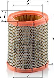 Mann-Filter C 1460 - Въздушен филтър vvparts.bg