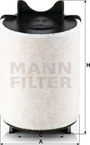 Mann-Filter C 14 130/1 - Въздушен филтър vvparts.bg