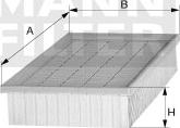 Mann-Filter C 2964/1 - Въздушен филтър vvparts.bg