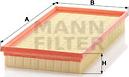 Mann-Filter C 34 100 - Въздушен филтър vvparts.bg